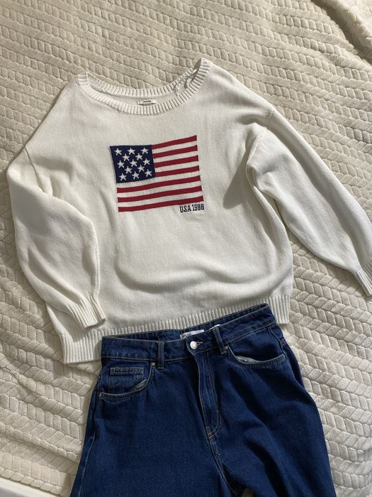 светр/кофта з прапором USA