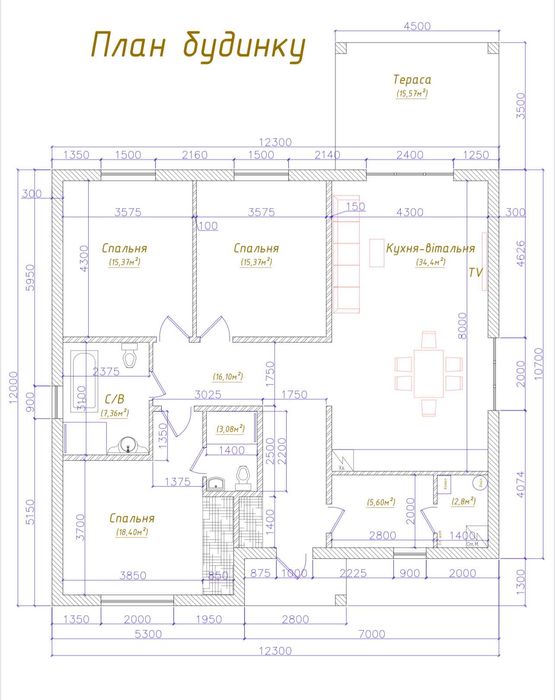 Продаж готового будинку в Лісовій Бучі на 5 соток землі Газ