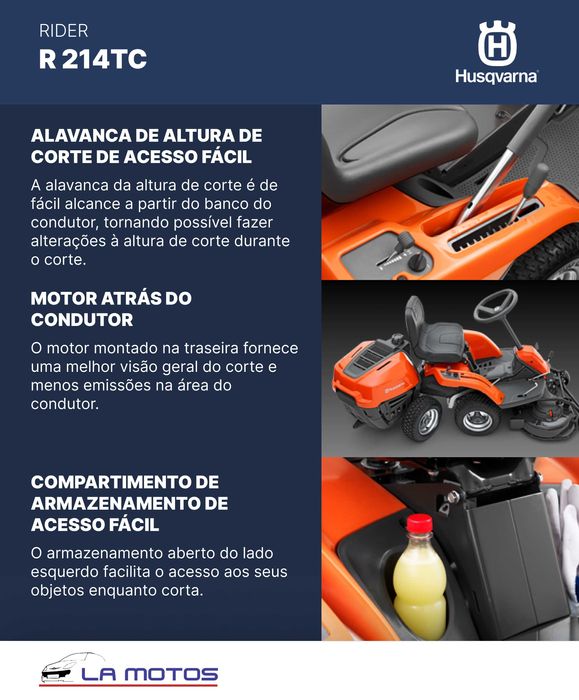 Rider Husqvarna R 214 TC Comfort Edition