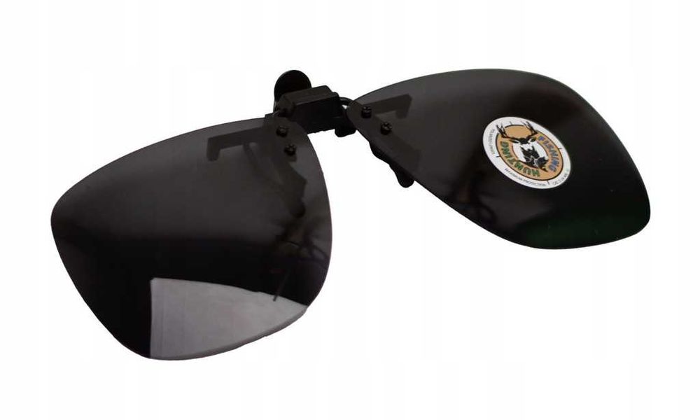 Nakładki Przeciwsłoneczne Polaryzacyjne Na Okulary Korekcyjne Czarne