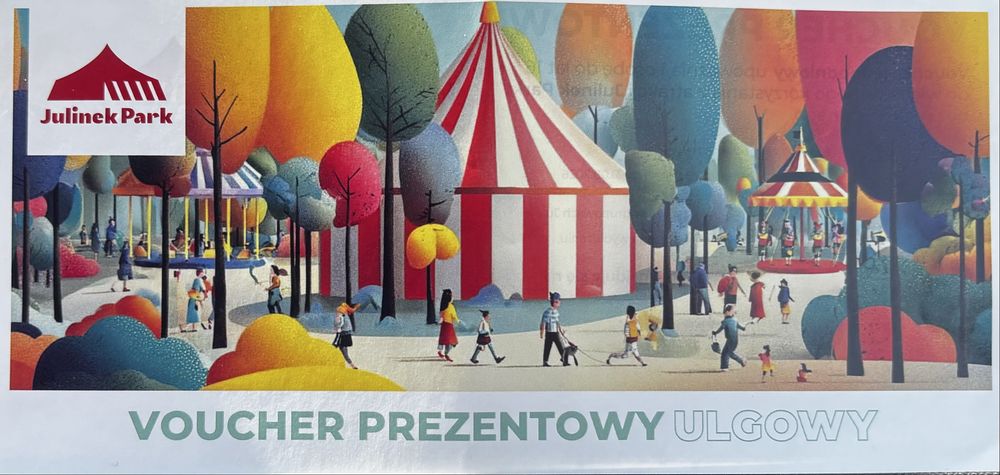5 Voucherów  prezentowych ulgowych