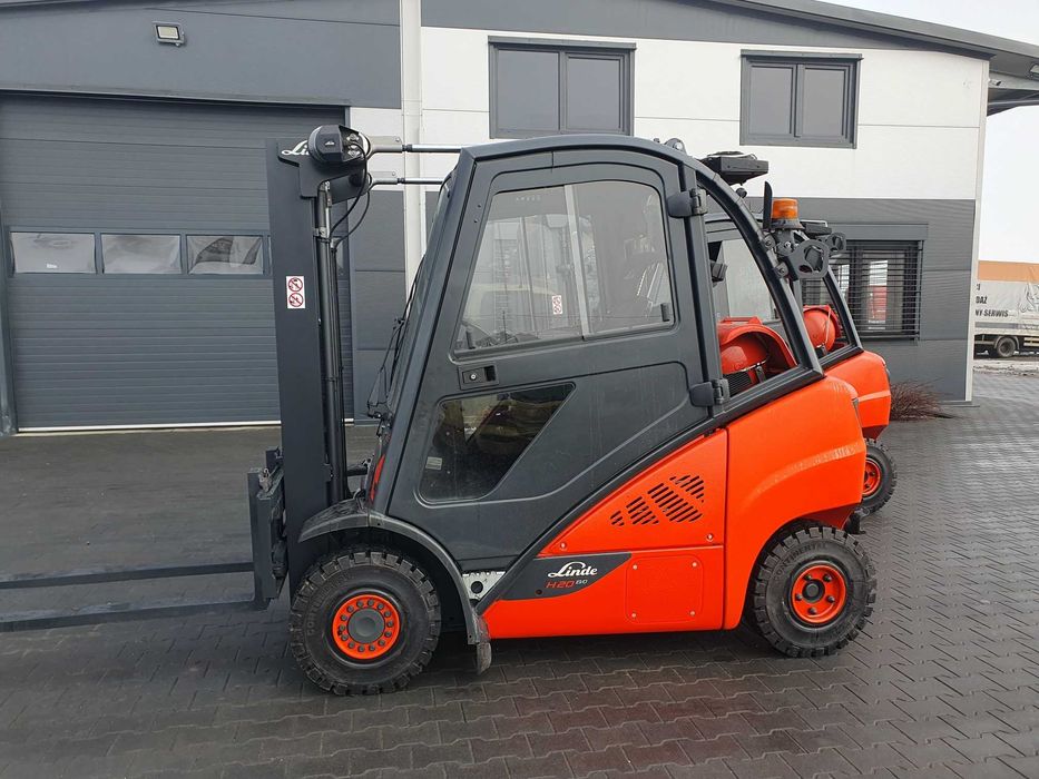 Wózek Widlak Linde H20T-02/600,2020r 1970mtg Wolny SKok KLIMA H25 H18