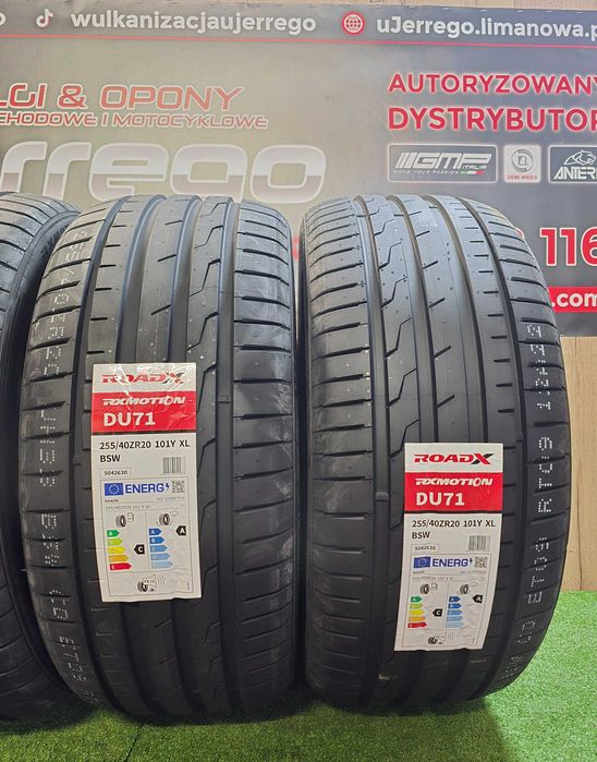 Nowe opony letnie Roadx Rxmotion DU71 - 255/40/R20