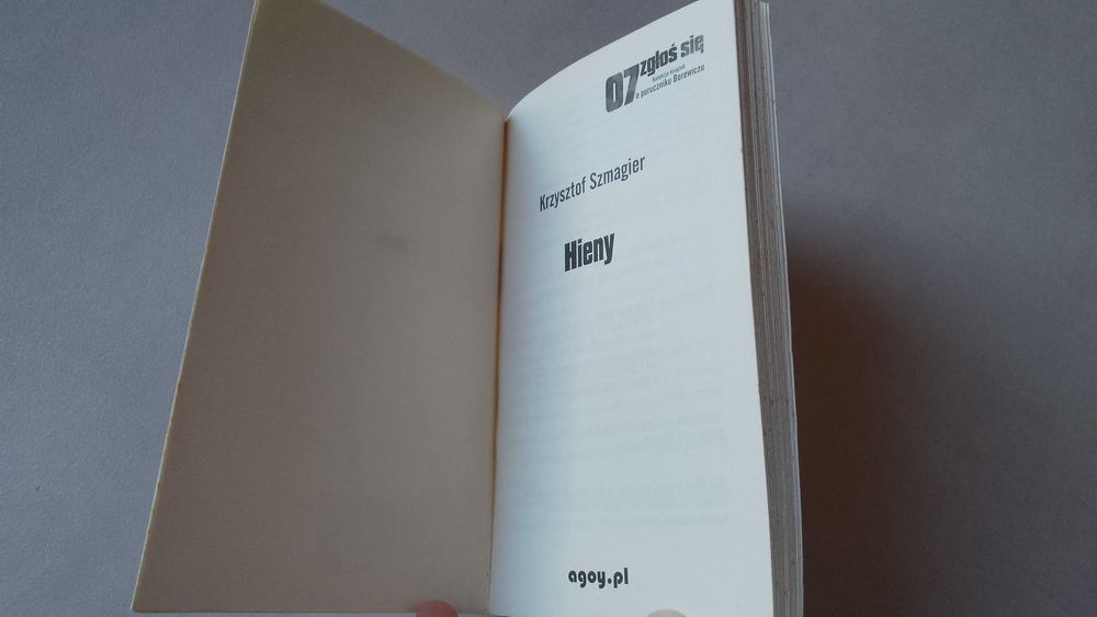 07 zgłoś się "Hieny" Kolekcja książek o poruczniku Borewiczu tom 14