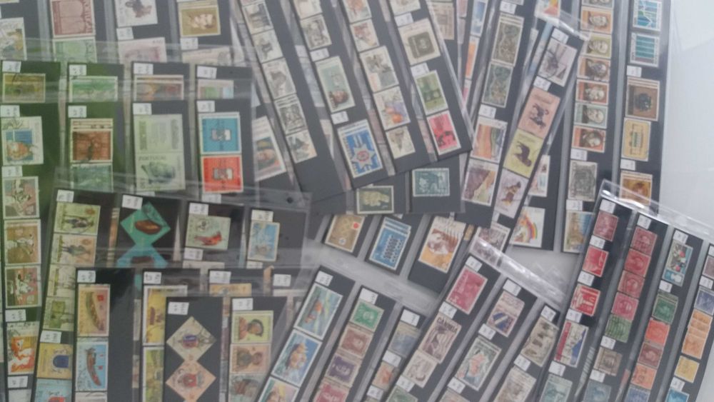 3170 selos vários de 1876 a 2008