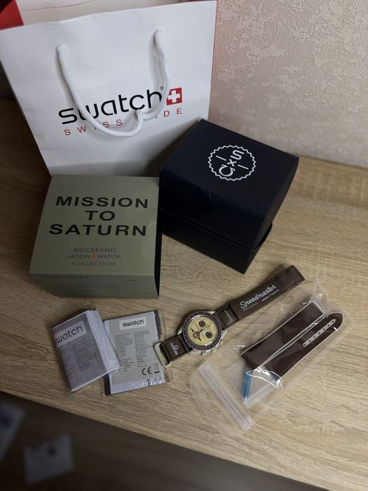 Годинник Omega Swatch + зміний ремінь