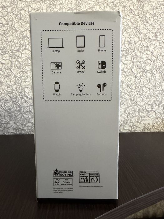 Ugreen Nexode 145W 20 000 mah павербанк с беспроводной зарядкой