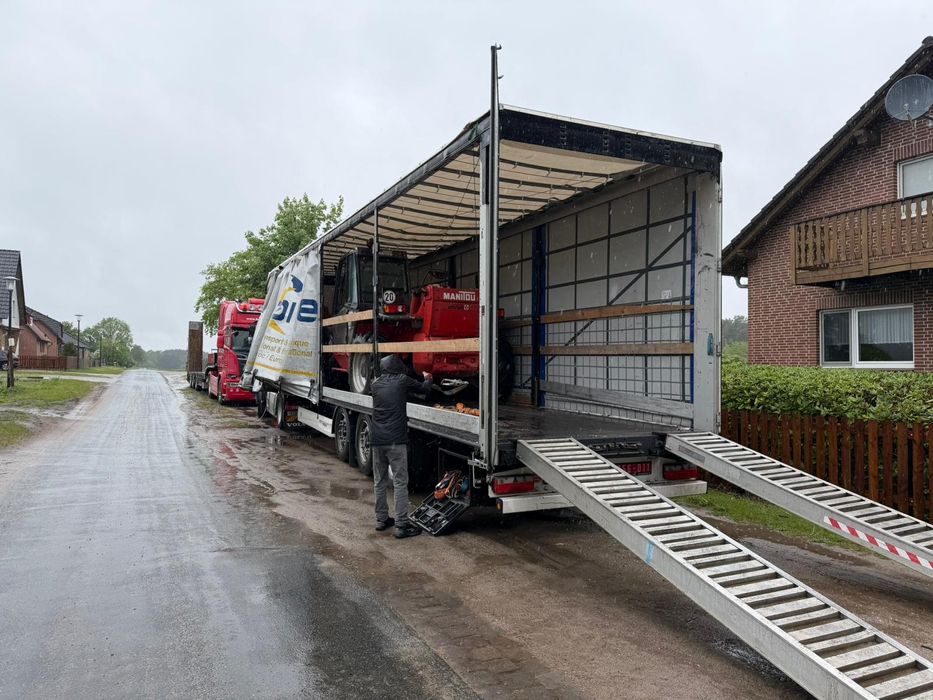 Transport niskopodwoziowy ponadnormatywny kombajny traktory