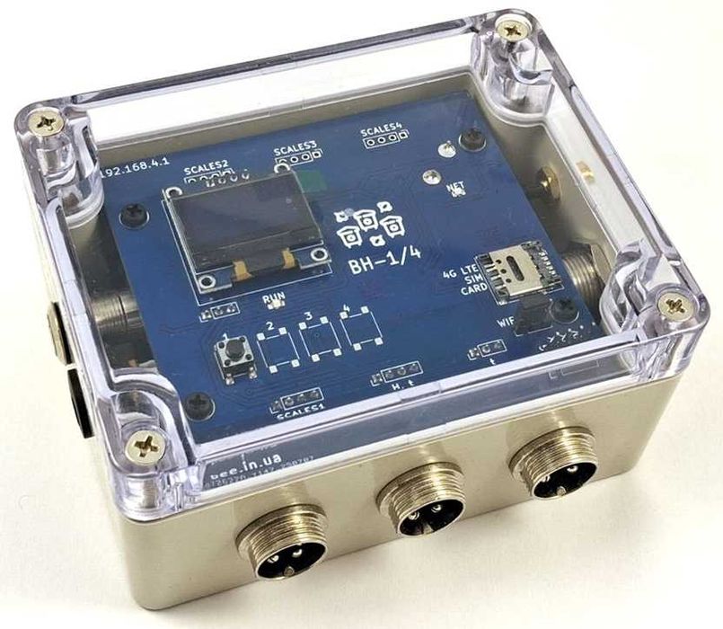 Весы пасечные WiFi + GSM 4G BH-1 ваги для пасіки