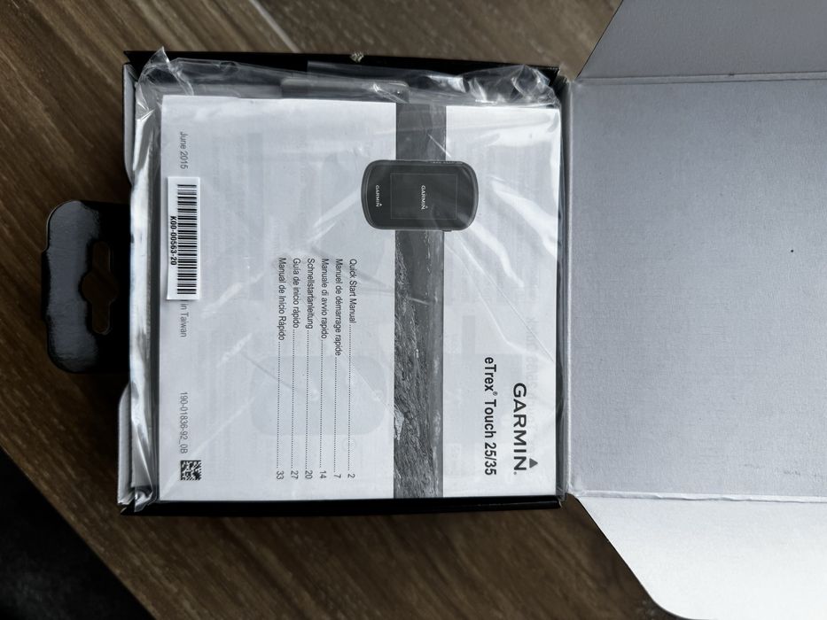 Garmin eTrex Touch 35 GPS навігатор