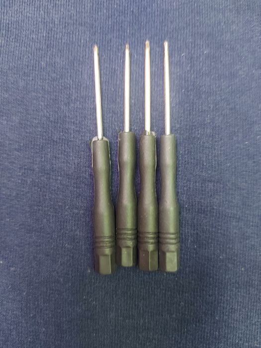Komplet 4 śrubokrętów torx - zestaw naprawczy