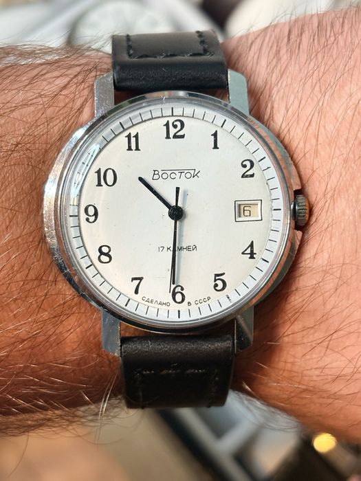 Zegarek Vostok jajko mechaniczny vintage 40 sprawny