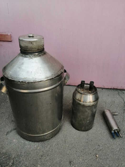 Аппарат дистиллированния СССР Нержавеющая сталь Нержавейка Дистиллятор