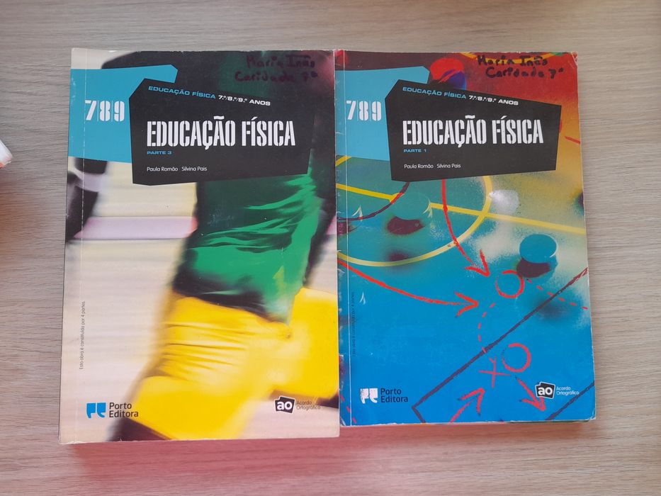 Manuais de Educação Física (4 volumes)