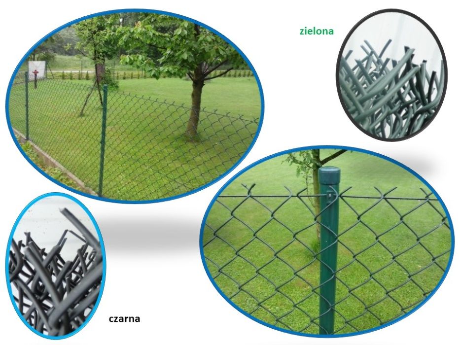 siatka ogrodzeniowa powlekana h-150, fi 3,6