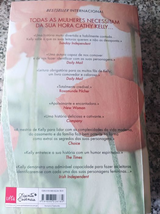 Livro da Escritora Cathy Kelly