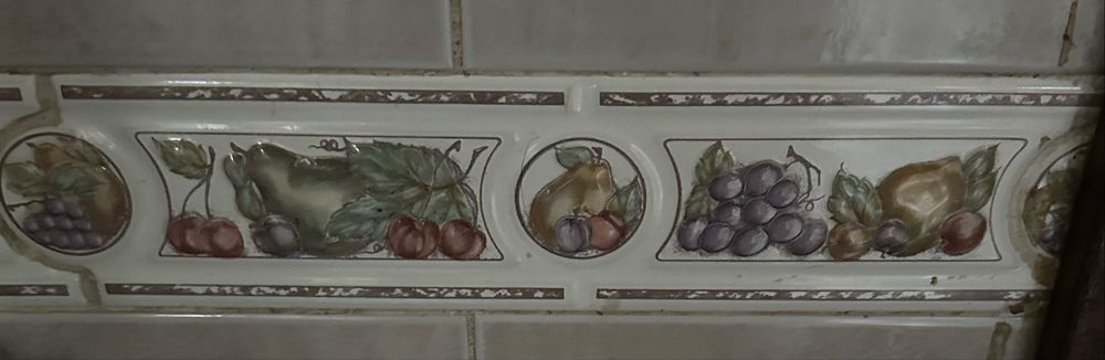 Barra de azulejo e azulejo 40x25