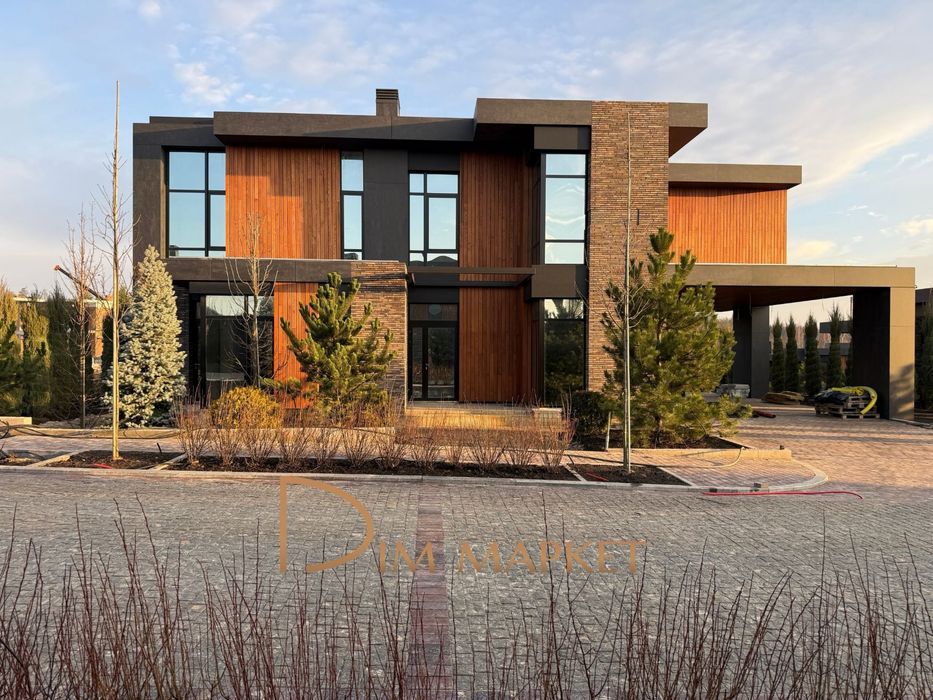 КМ 9 ЕЛЕМЕНТІВ. Котедж з панорамою на озеро з водоспадом. Забудовник‼️