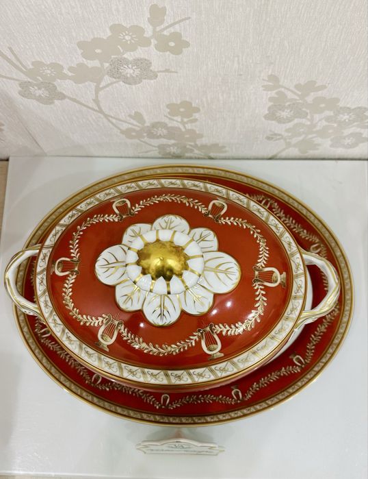 Terrina Com Travessa Liras “ Grande “ Vista Alegre