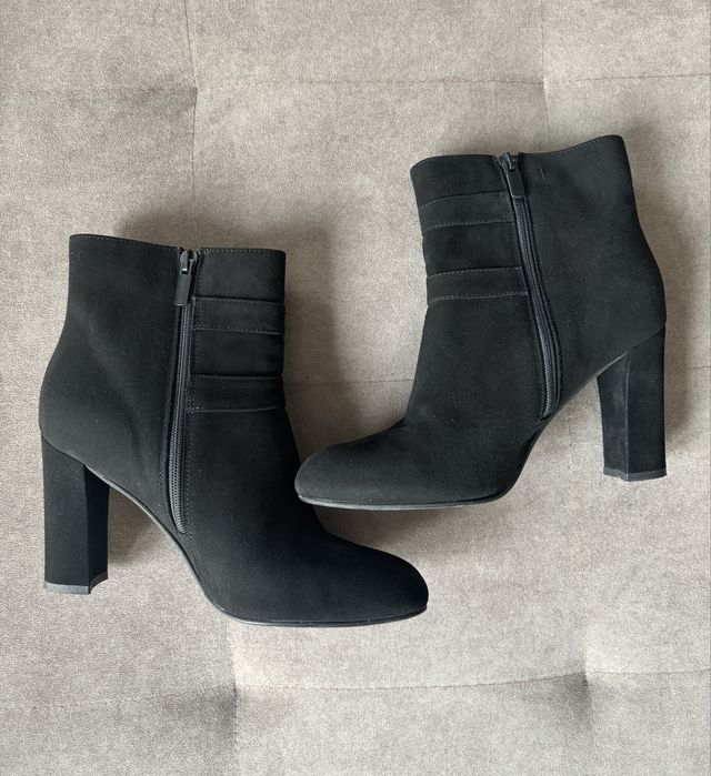 Botki skórzane Badura