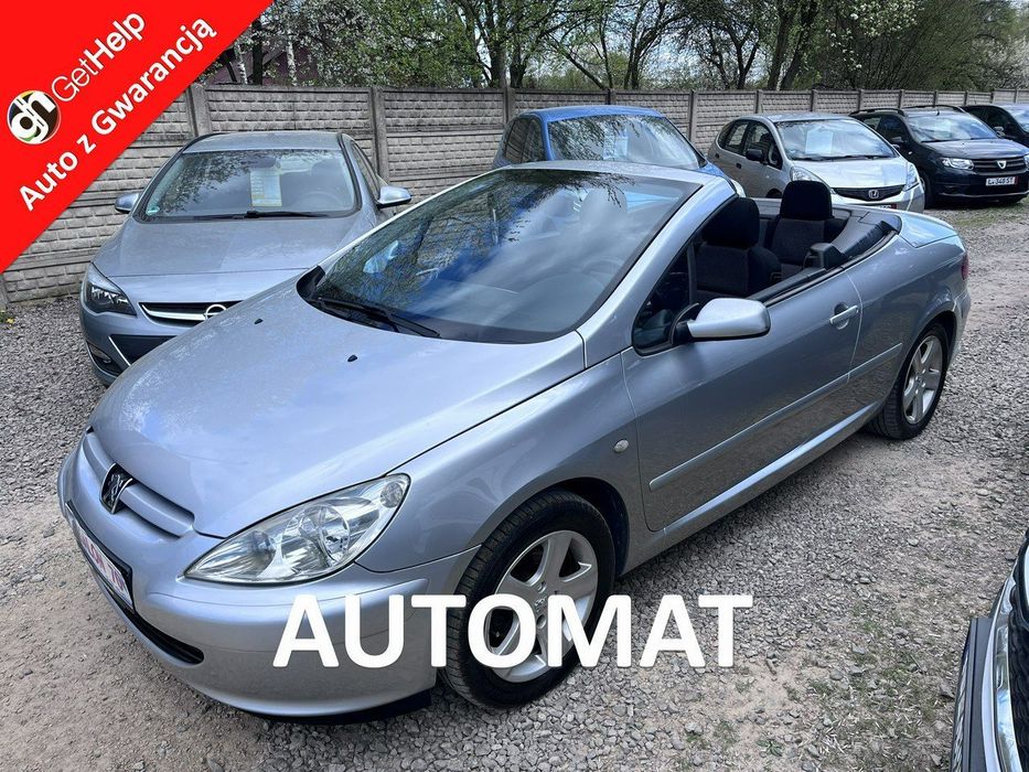 Peugeot 307 CC 2.0 Klima Alu El szyby KS Serw Bez Rdzy Stan BDB BEzwypadk Opłacony