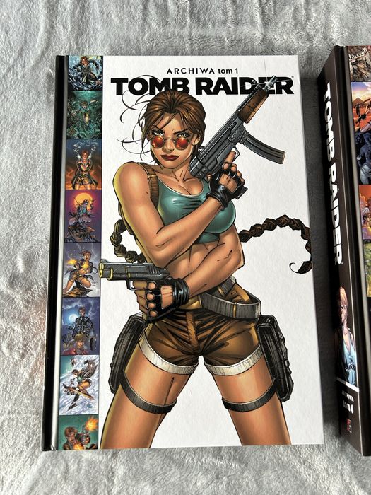 Tomb Raider Komiks Tom 1 i 4 Scream Comics Jezyk Polski Nowy
