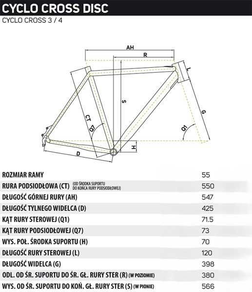 Rower przełajowy Merida Cyclocross 3 (55cm) z Shimano Tiagra