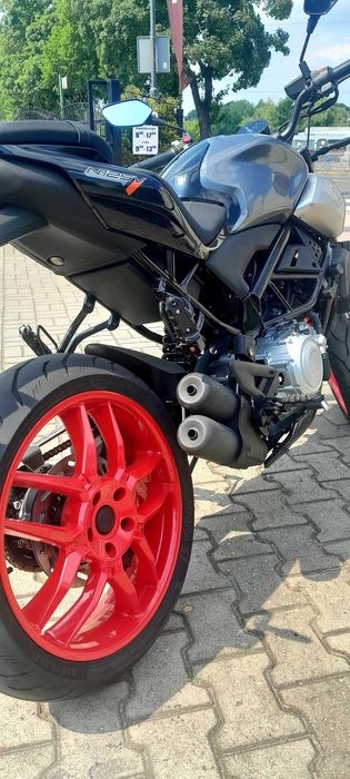 Motocykl Morbidelli N125V szary dostępny raty 0% MBP nowość dostępny