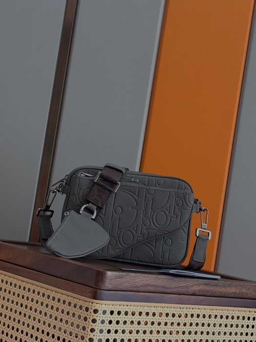 Mala Dior Saddle Triple Pouch