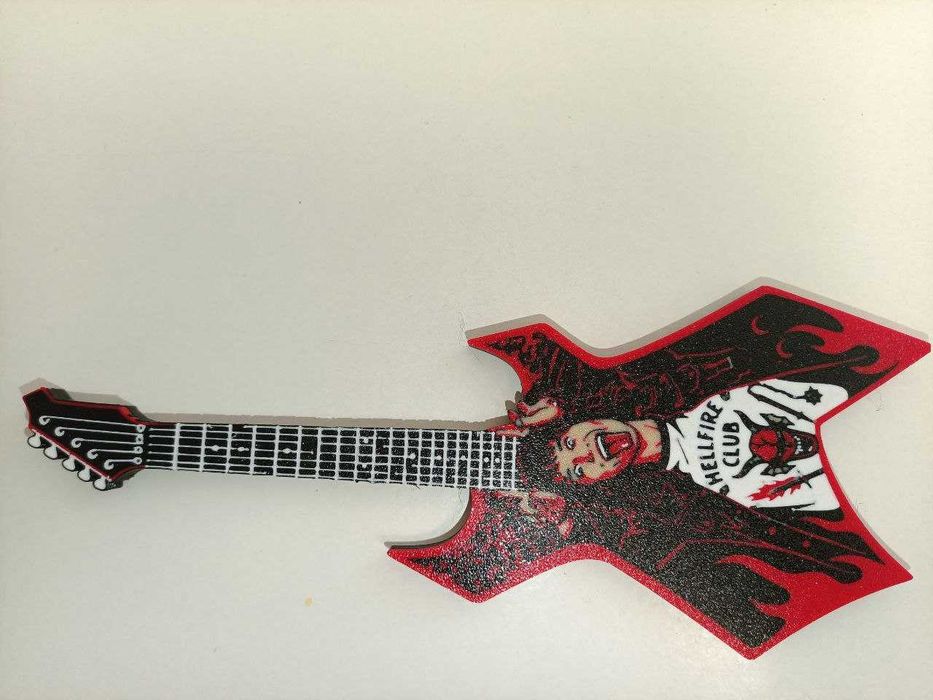 Гітара Едді Дивні Дива Stranger things Eddie Munson Guitar