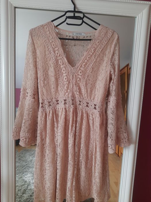Koronkowa sukienka w stylu boho Lille Rose M