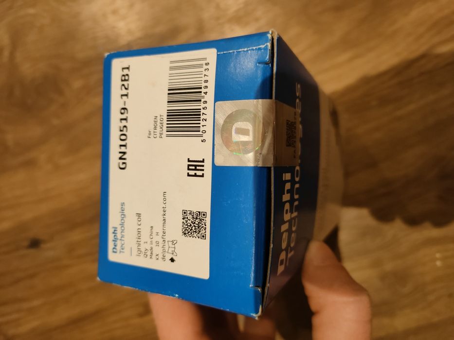 DELPHI cewka zapłonowa DEL||GN10519 -12B1