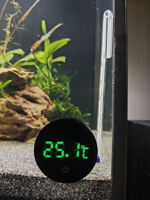 Dokładny termometr akwarystyczny