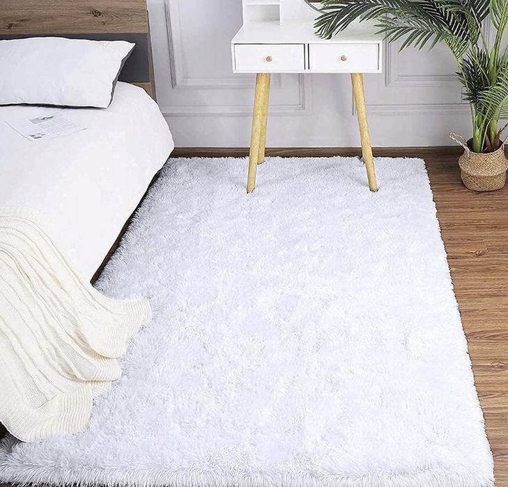 DYWAN PLUSZOWY DUŻY 120x170 różne kolory długi włos