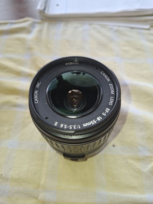 Canon objectivo EFS 18-55mm, 0.28m/0.9ft