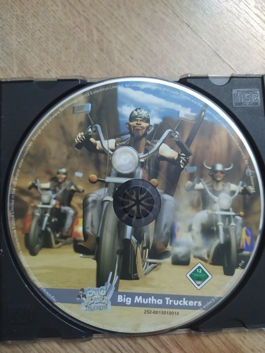 Vendo o jogo para PC "Big Mutha Truckers" COMO NOVO