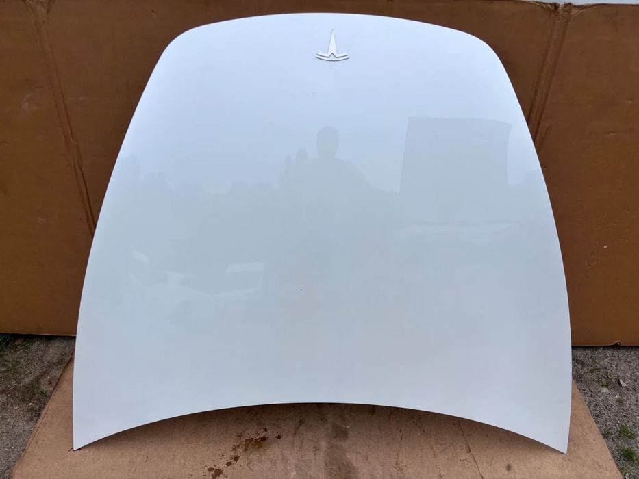 Tesla Model 3 Lift Highland Oryginalna Maska Pokrywa Silnika Biała Perła Ładna