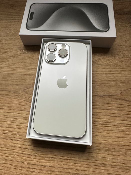 iPhone 15 Pro 256gb White Titanium