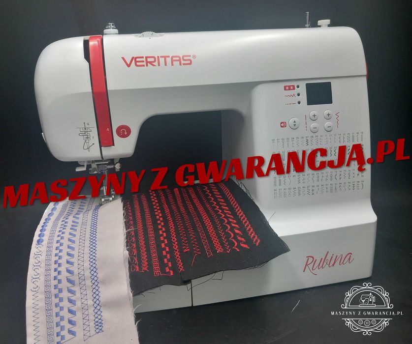 Maszyna do szycia VERITAS skóra, jeans, stretch 12 Miesięcy Gwarancji