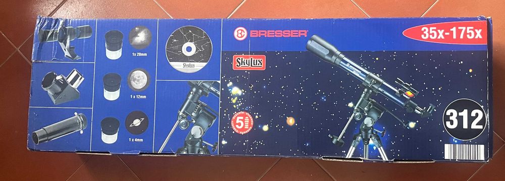 telescopio Bresser Skylux 35x-175x (modelo 70/700)