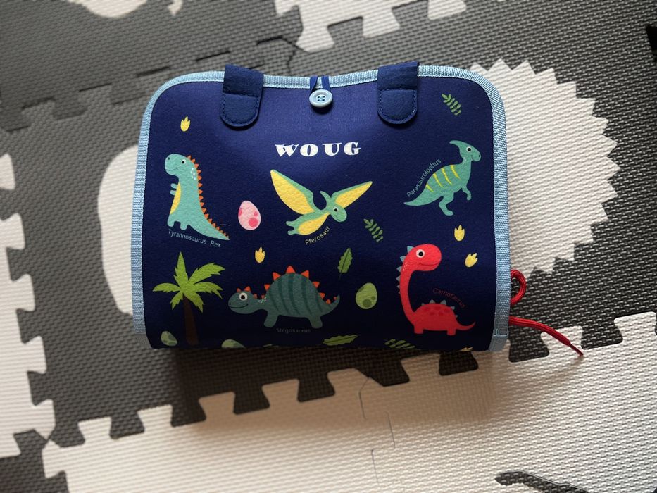 Książka montessori + manipulacyjna z filcu