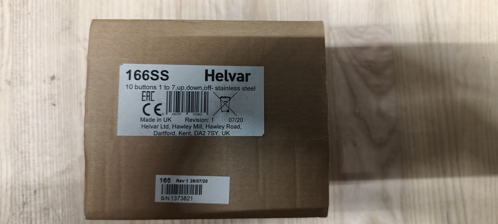 Helvar 166SS Panel 10-cio przycis.st