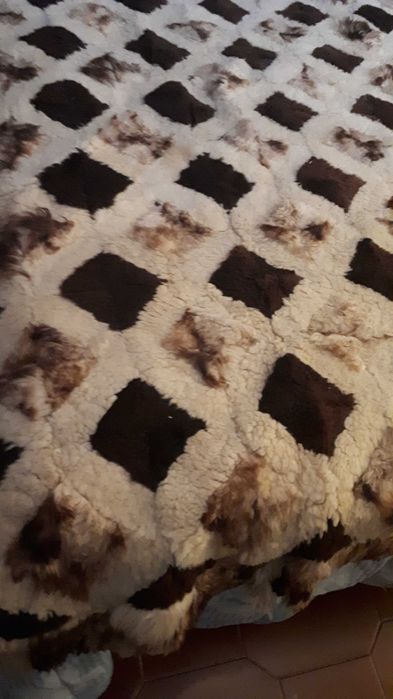 Manta / tapete pele Alpaca