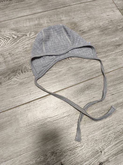 Czapka 100% wełna wool wełniana logo wyprawka poszukiwana modna Joha