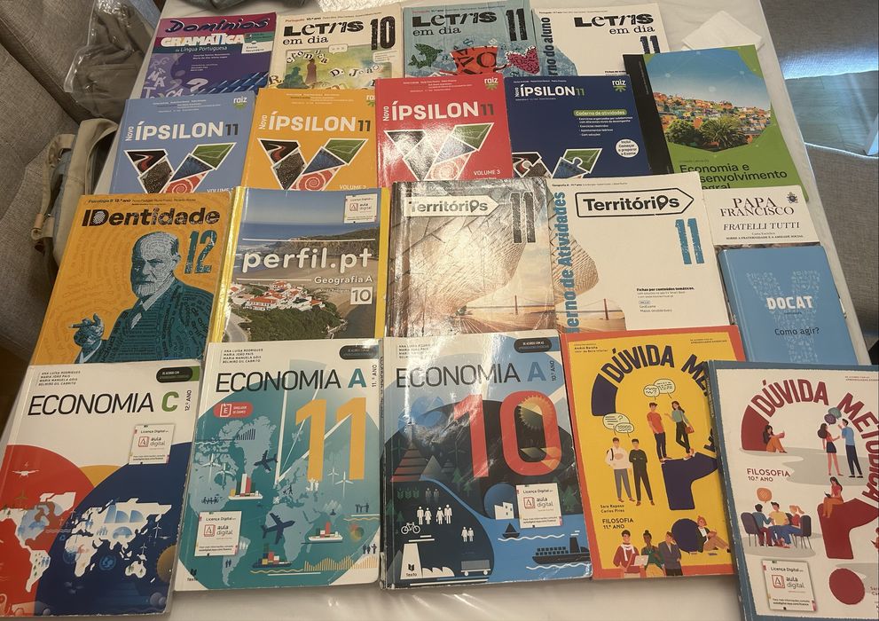 Manuais e caderno de atividades