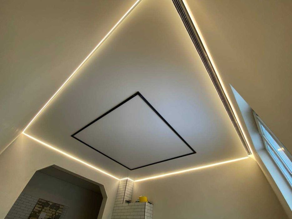 Натяжні стелі (Натяжна стеля) - Натяжные потолки (Натяжной потолок)