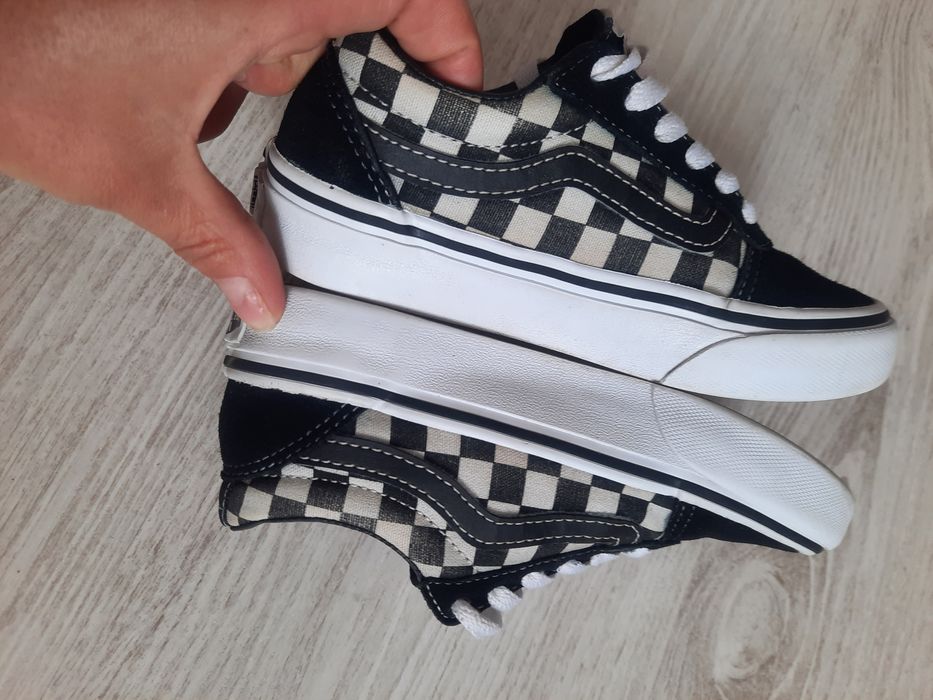 Замшевые кеды VANS кеди мокасины кроссовки черевики  18.5см р.29-28