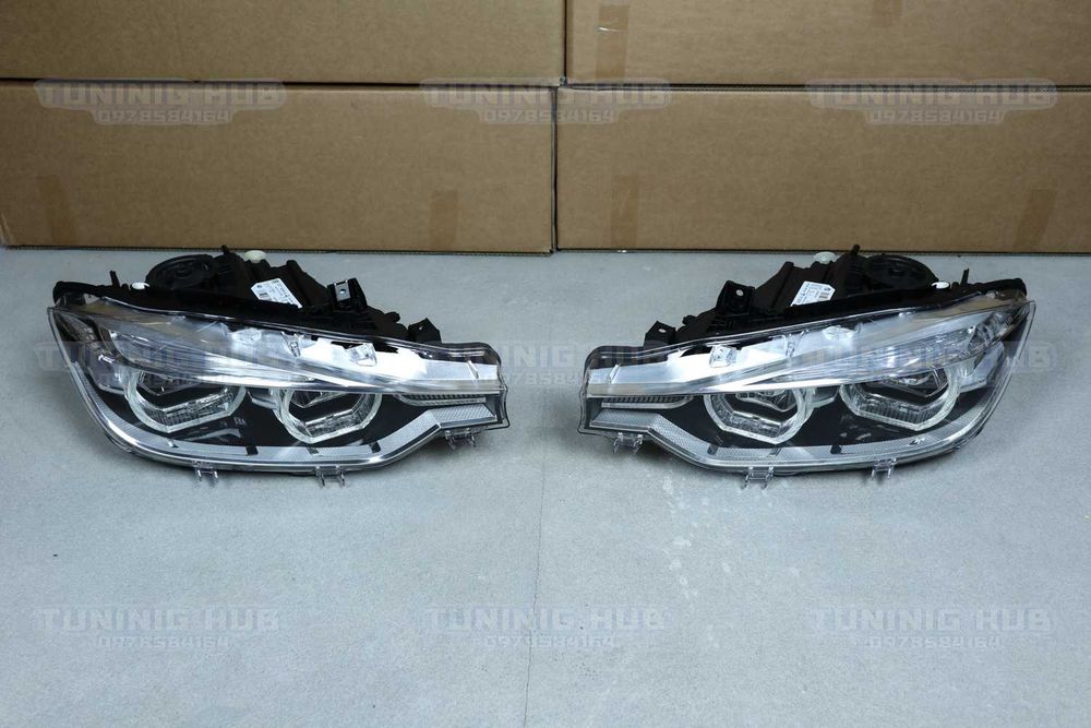фари BMW f30 full led передні фул лед з блоками ф30 1:1 до оригіналу