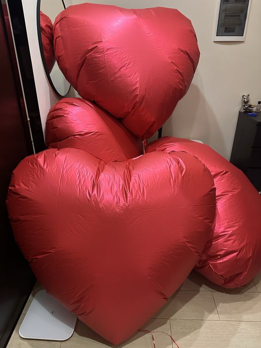 Дуже велике фолькиговане серце, висота 170 см