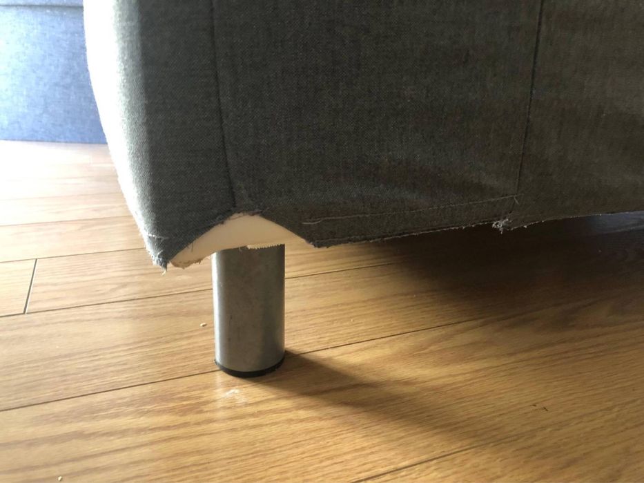 Sofá Klippan cinza ikea